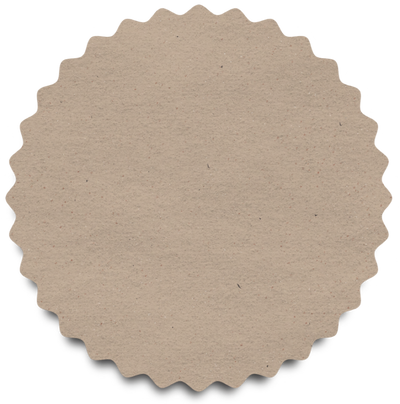 Brown Label Cutout